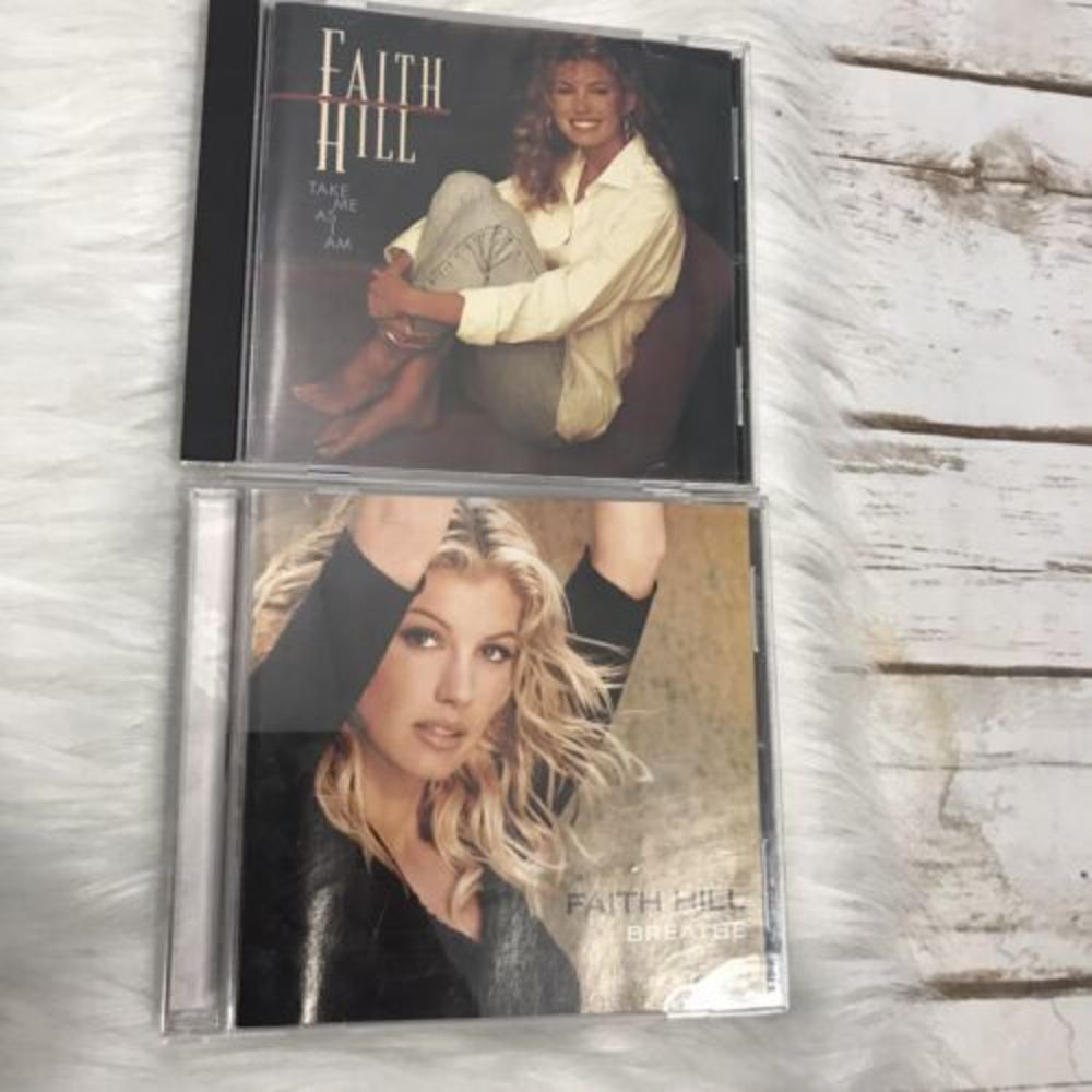 Faith Hill Breathe & Take Me As I Am - Audio CD By FAITH HILL - VERY GOOD